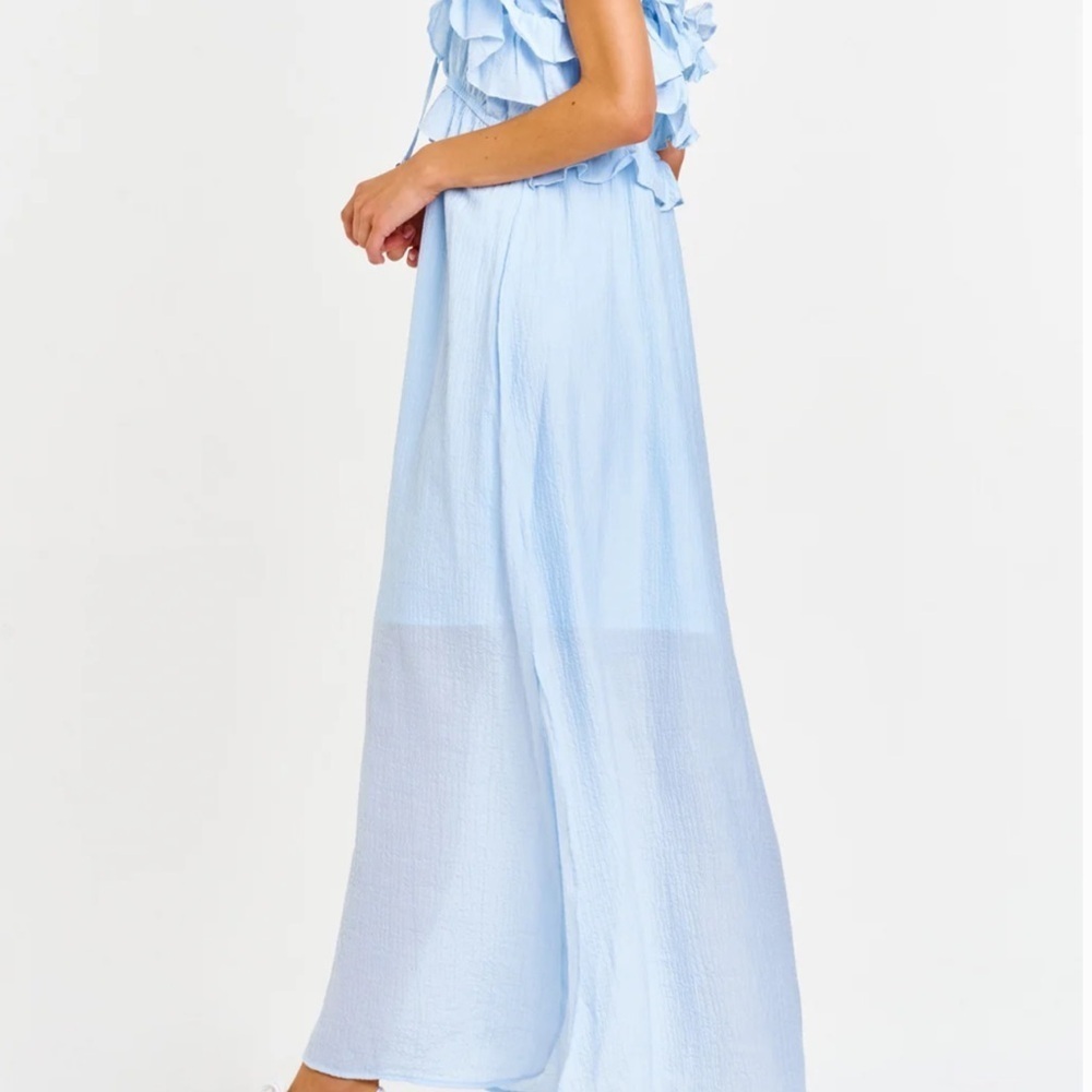 Dear John nwt JOJO MULTI RUFFLE DRESS - Picture 2 of 10